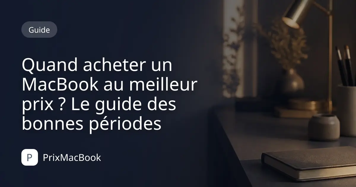 Quand acheter un MacBook au meilleur prix ? Le guide des bonnes périodes
